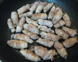 豚肉の梅しそ巻作り方3写真