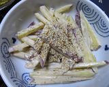 簡単に２品！さつまいもの酢の物＆サラダ作り方5写真