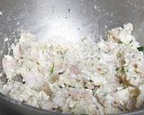 ヘルシー♪ムネ肉花シュウマイ作り方2写真