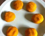 かぼちゃあんパン☆クリチ入り作り方5写真
