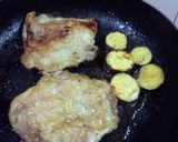 ✧照り焼きチキンレモン✧作り方2写真