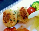 レンコンすりおろし焼き作り方3写真