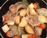 じゃがいも1個☆肉じゃが作り方4写真