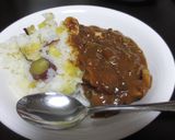サツマイモご飯作り方4写真
