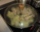 鶏手羽元とじゃが芋の焼肉のたれ炒め作り方4写真