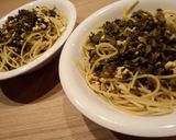 超簡単☆１０分で高菜パスタ作り方4写真