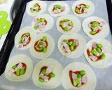 ☆おつまみにおやつに餃子の皮でピザ風☆作り方3写真