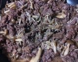 ♥牛肉ときのこの味噌炒め♥作り方6写真