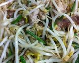10分で作る超簡単☆豚肉のニラもやし炒め作り方9写真