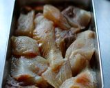 シイラの唐揚げ　にらソース作り方2写真