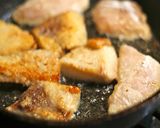 シイラの唐揚げ　にらソース作り方3写真