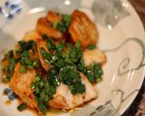 シイラの唐揚げ　にらソース作り方4写真