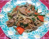 夏の疲れを解消！レバニラ炒め作り方6写真