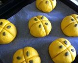 かぼちゃあんパン☆クリチ入り作り方16写真