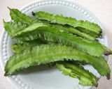これなあに!?四角豆のポテトサラダ。作り方1写真