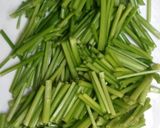 セリの炒め シャキシャキ美味しい作り方3写真