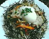 冷やしキンピラ蕎麦☆温卵のせ作り方4写真