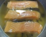 鮭と昆布の炊き込みご飯作り方3写真