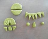 ハロウィン☆フランケンシュタインのパン作り方3写真