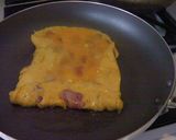 ベーコンぐるぐる卵焼き♪お弁当にどうぞ作り方4写真
