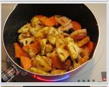 れんこんと人参のカレー風味グラタン♪作り方4写真