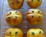 かぼちゃあんパン☆クリチ入り作り方18写真
