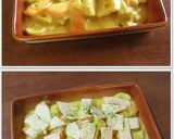 れんこんと人参のカレー風味グラタン♪作り方7写真