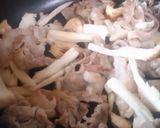 ボリューム☆豆豆ブタ卵丼作り方2写真