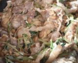 ボリューム☆豆豆ブタ卵丼作り方5写真