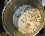 圧力鍋で☆キノコと鶏肉のクリーム煮作り方5写真