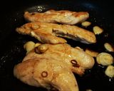 鶏ささみのガーリックソテー作り方4写真