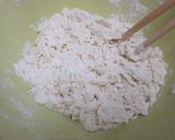 簡単生地deカレーソース♪ポテトのピザ作り方2写真