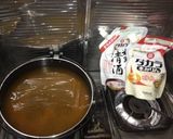 醤油麹出汁激ウマ鱧白菜トロ旨卵豆腐鍋作り方6写真
