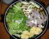 醤油麹出汁激ウマ鱧白菜トロ旨卵豆腐鍋作り方9写真