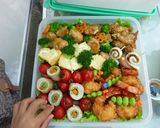運動会のお弁当2012作り方1写真