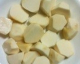 里芋の揚げ出し☆でエネルギーの補給！作り方1写真