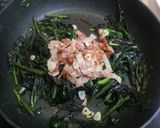 金時草(ハンダマ)とベーコンの炒めもの作り方6写真