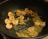 アサリとエビのアンチョビパスタ作り方2写真