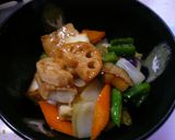 野菜の吹き寄せ丼作り方7写真