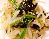 もやし＆ほうれん草でヘルシーナムル作り方4写真