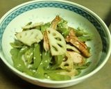 レンコンとピーマンのしゃきしゃきソテー作り方4写真