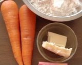 スライス人参入りの、ミニパウンドケーキ作り方1写真