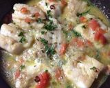 Bacalao al pil pil作り方7写真