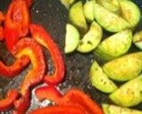グリル野菜とチキンの温サラダ作り方6写真