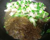 セロリと豚バラの玉ドレ炒め作り方3写真