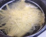 簡単過ぎる！休日のお昼にバジルのパスタ♥作り方1写真