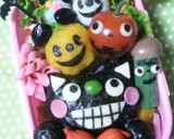ハロウィンおかず＊うずら卵ミッキー作り方4写真