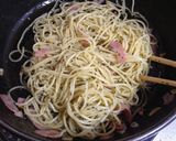 簡単過ぎる！休日のお昼にバジルのパスタ♥作り方7写真