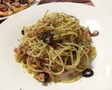 簡単過ぎる！休日のお昼にバジルのパスタ♥作り方8写真