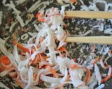 お弁当の間仕切に!ふわふわドライカニカマ作り方3写真